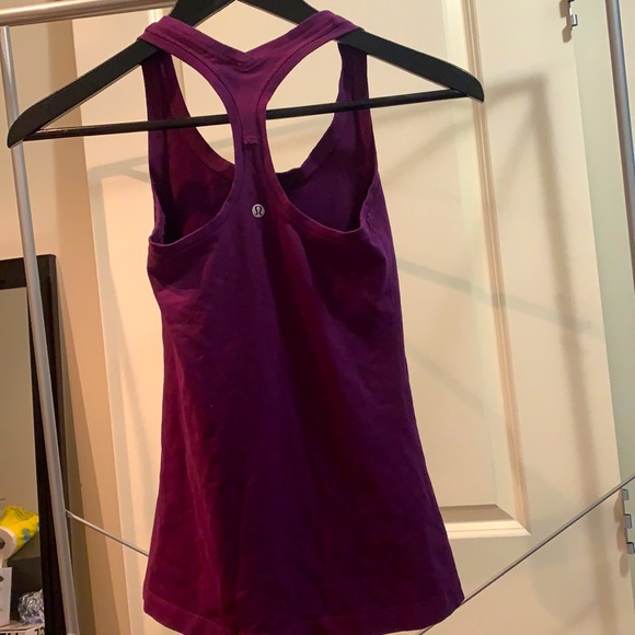 Purple lulu lemon tank - Picture 2 of 3
